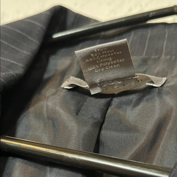 Ann Taylor Women's Black Pinstripe Blazer - Picture 7 of 7